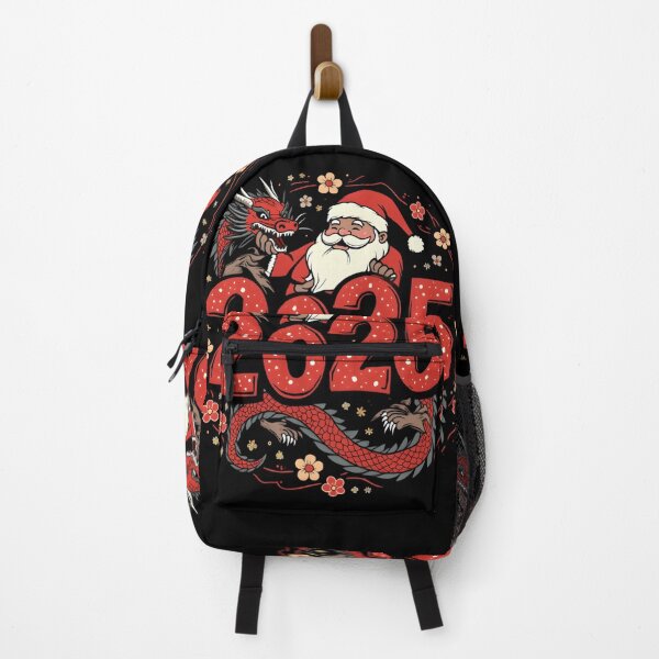 Item preview, 2025 New Year Artwork: Santa Claus with Japanese Dragon designed and sold by Nihonify.
