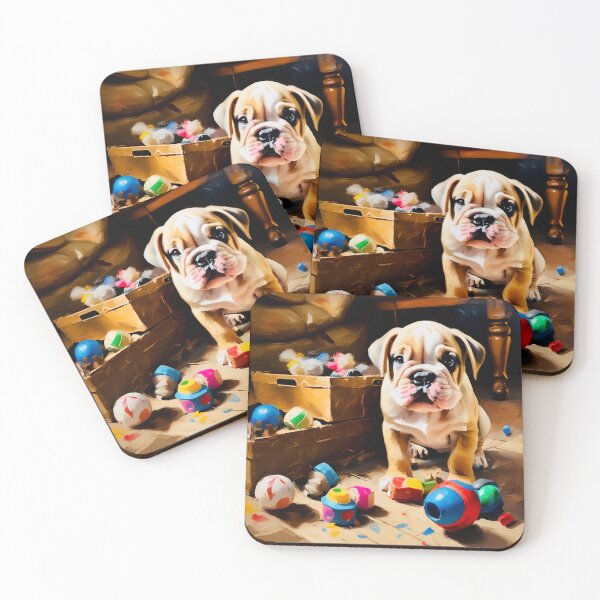 Item preview, Playful puppy designed and sold by Island Art Studios.