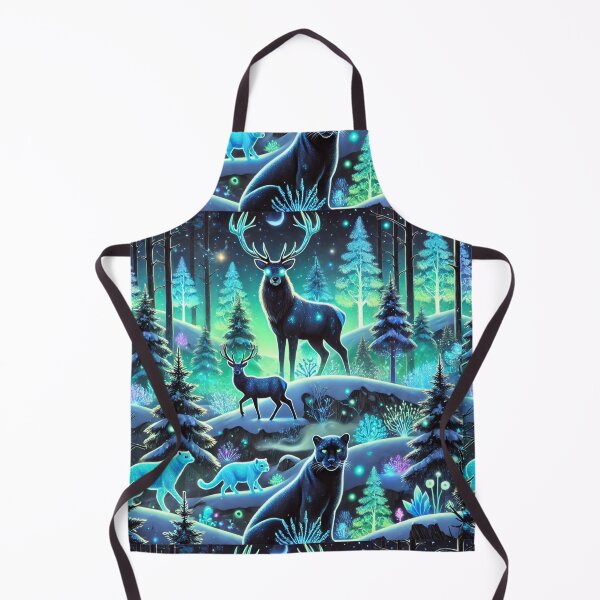 Item preview, The Glowing Forest: A Mystical Winter Wonderland of Bioluminescent Wildlife designed and sold by Meta2Physical.
