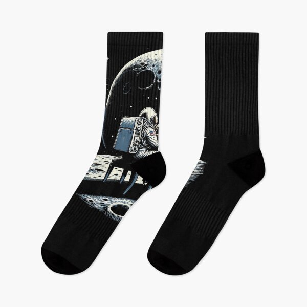 Item preview, Playing Keyboard Piano Player Astronaut Art Space Fans Music designed and sold by Dressed For  Duty.