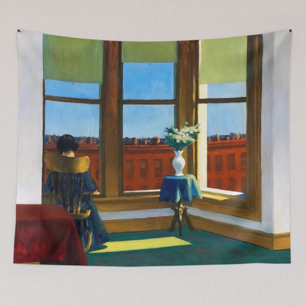 Item preview, Edward Hopper Room In Brooklyn designed and sold by SummerlandsArt.