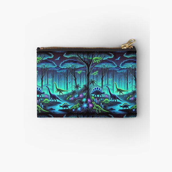 Item preview, The Glowing Dinosaur Forest: A Bioluminescent Prehistoric Wonderland designed and sold by Meta2Physical.