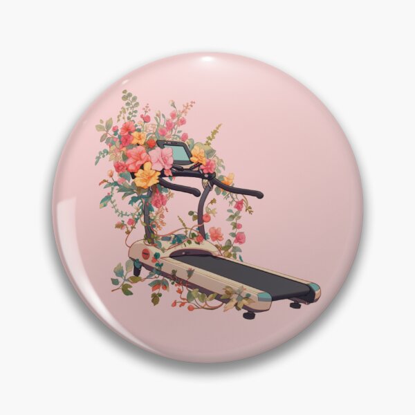 Item preview, Treadmill With Flowers designed and sold by OPSakura.
