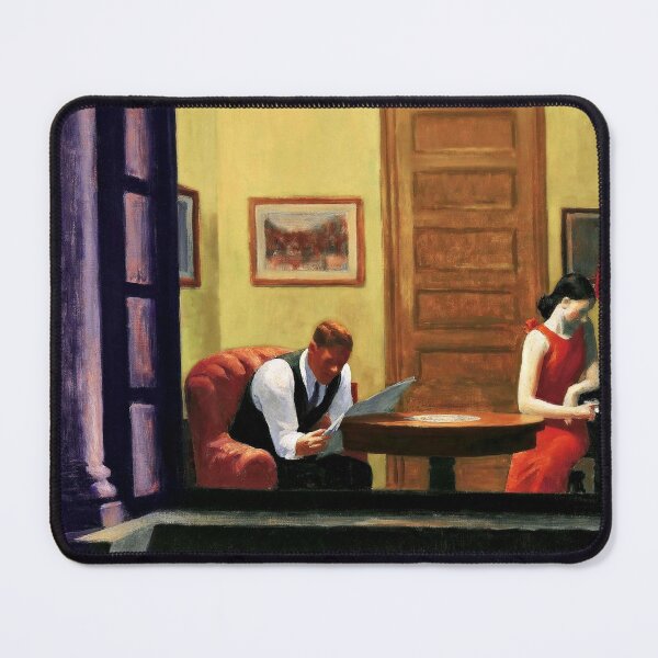 Item preview, Edward Hopper Room In New York designed and sold by SummerlandsArt.