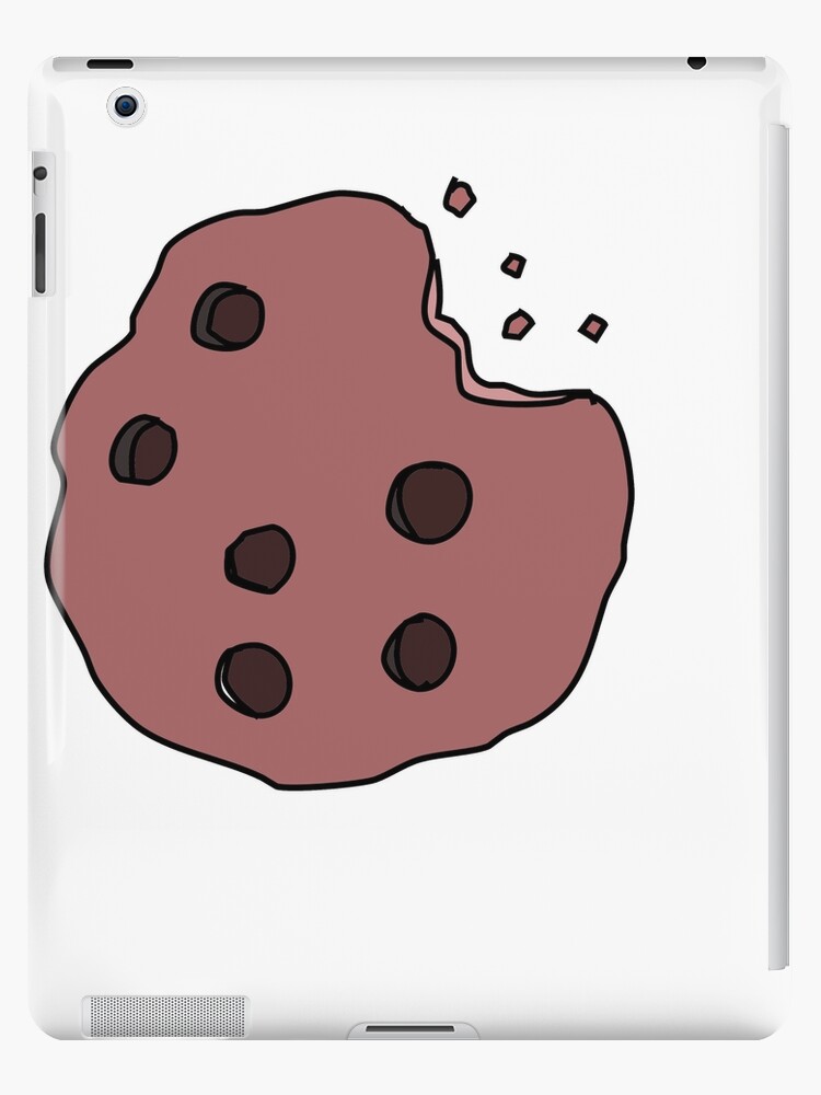 Cartoon Chocolate Chip Cookie Flat Graphic Ipad Case Skin By Chanelw 22art Redbubble Baked goods illustrations this is a collection of graphics or icons based on baking that includes a chocolate chip muffin, plain bagels, a croissant, a chocolate chip cookie and a slice of bread. cartoon chocolate chip cookie flat graphic ipad case skin by chanelw 22art redbubble