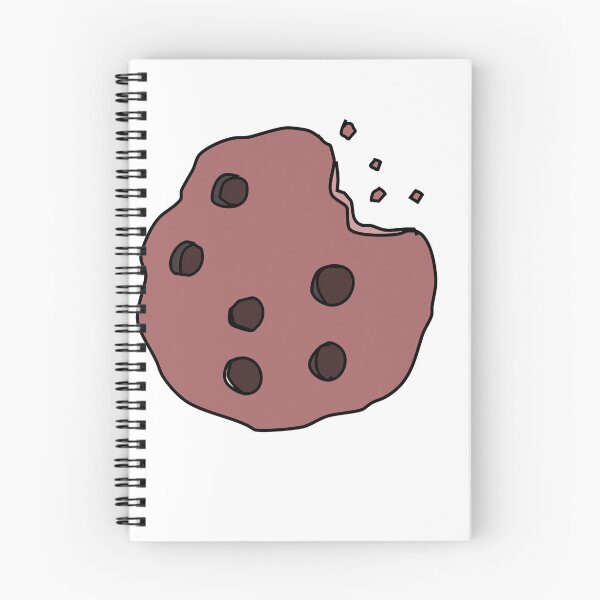Item preview, cartoon chocolate chip cookie flat graphic designed and sold by chanelw-22art.