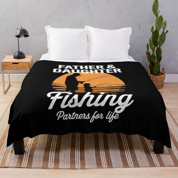 Item preview, Father and Daughter Fishing Partners for Life - Heartwarming Fishing Design designed and sold by Karsten Stier.