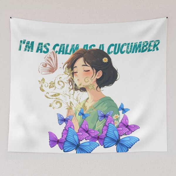Item preview, A m as calm as a cucumber designed and sold by B.P.Fashion.