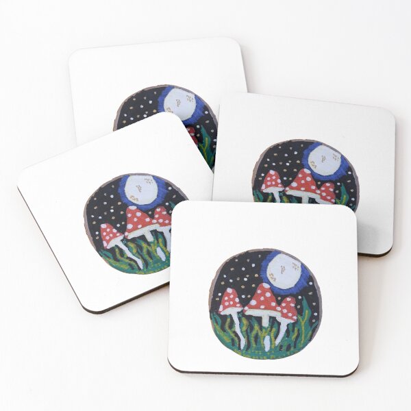 Item preview, Nighttime mushroom designed and sold by Milothemess.