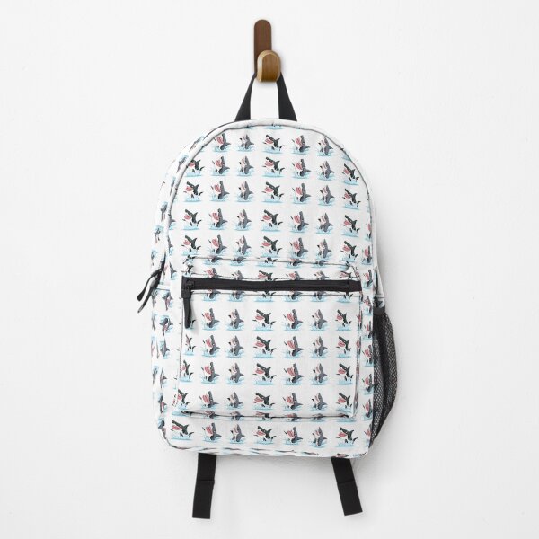 Item preview, Joyful sharks swimming in the ocean designed and sold by huape.