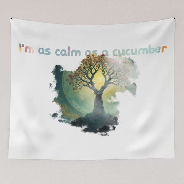 Item preview, A m as calm as a cucumber  designed and sold by B.P.Fashion.