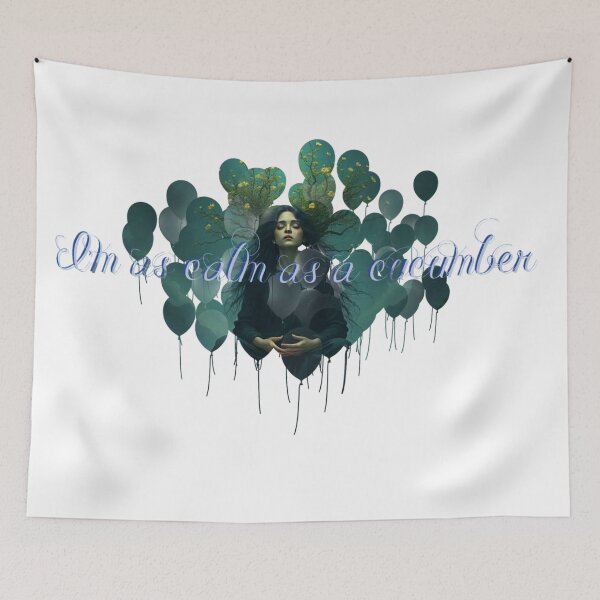 Item preview, A m as calm as cucumber  designed and sold by B.P.Fashion.
