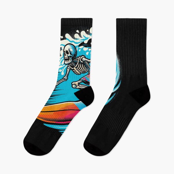 Item preview, Cool Surfing Skeleton Surfer Surfboard Lover Surfboarder Fans designed and sold by Dressed For  Duty.