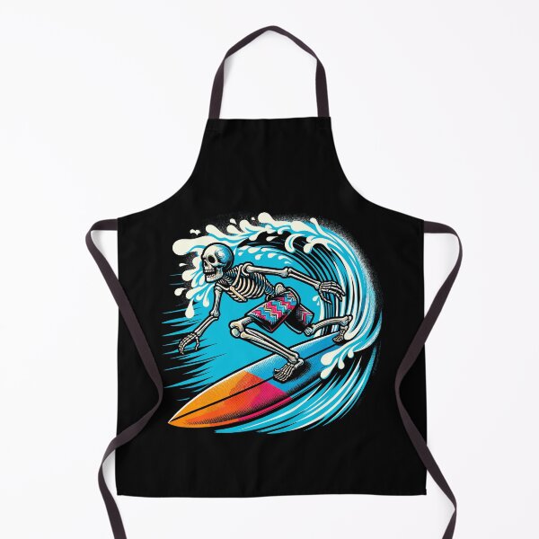 Item preview, Cool Surfing Skeleton Surfer Surfboard Lover Surfboarder Fans designed and sold by Dressed For Duty.