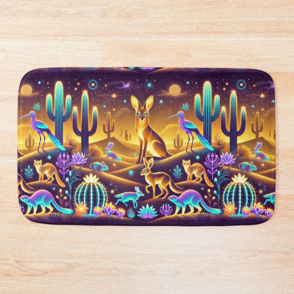 Item preview, The Bioluminescent Desert: A Glowing Oasis of Desert Wildlife designed and sold by Meta2Physical.