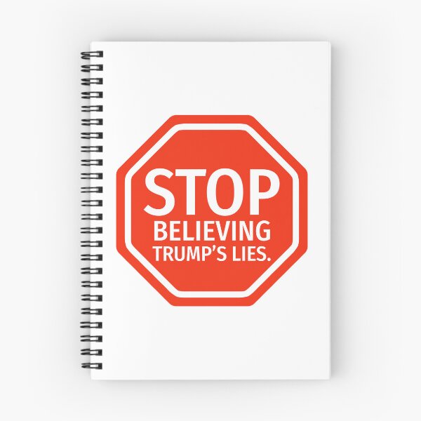 Item preview, Stop believing Trump’s lies  designed and sold by Rachel the Artist .