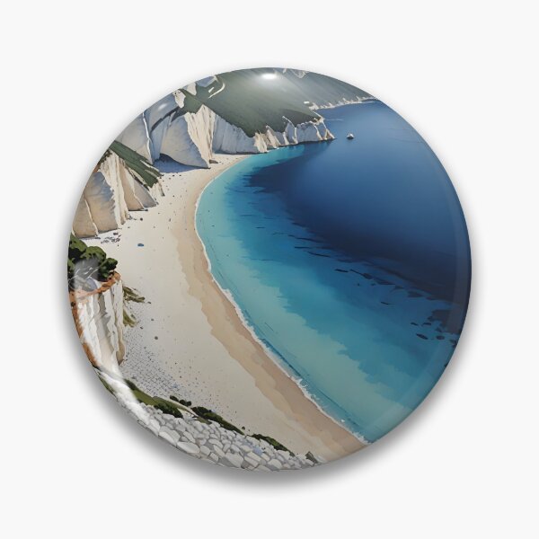 Item preview, Myrtos Beach, Kefalonia: White Cliffs and Turquoise Waters designed and sold by LSVart.