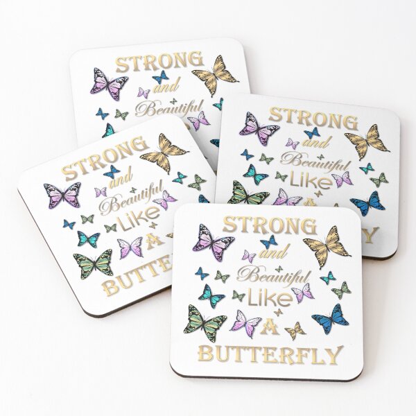 Item preview, Strong and Beautiful Like a Butterfly designed and sold by Sonia Jones Art.