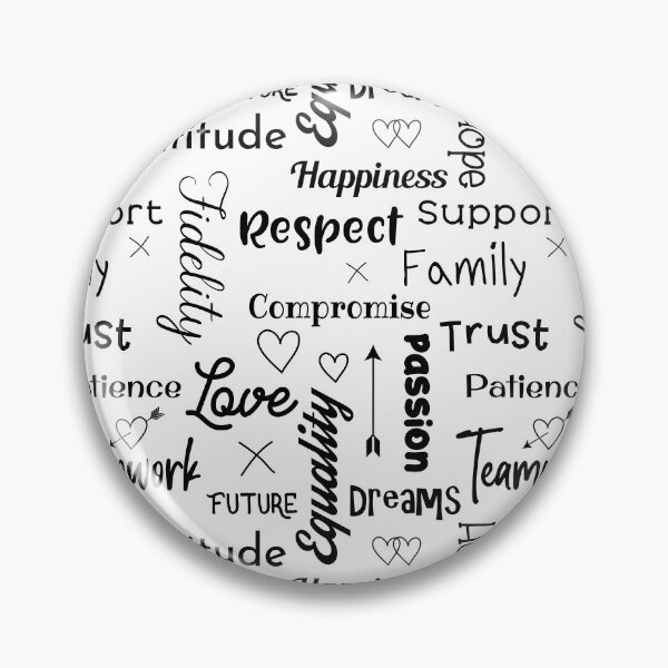 Item preview, Secrets To A Happy Marriage Relationship Typographic Pattern designed and sold by CreativeBridge.