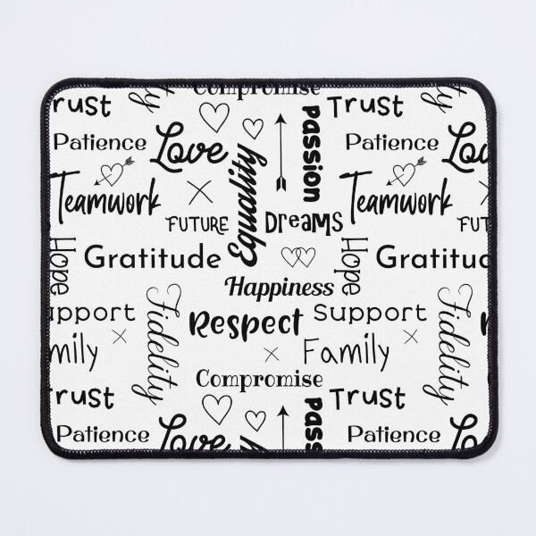 Item preview, Secrets To A Happy Marriage Relationship Typographic Pattern designed and sold by CreativeBridge.