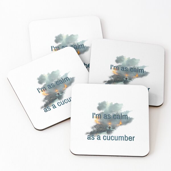 Item preview, A m as calm as a cucumber  designed and sold by B.P.Fashion.
