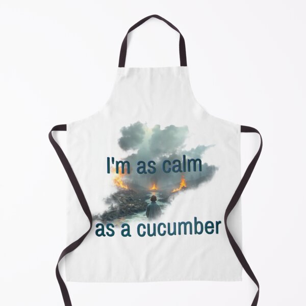 Item preview, A m as calm as a cucumber designed and sold by B.P.Fashion.
