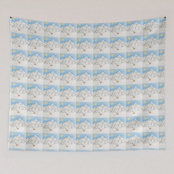 Item preview, At home in the snowy mountains designed and sold by Shimmy53.