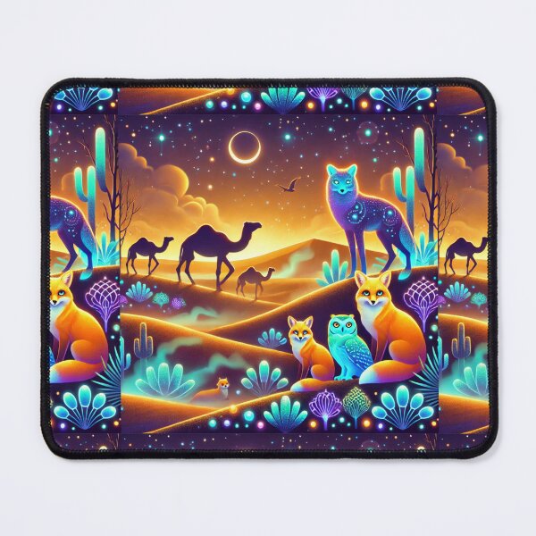 Item preview, The Glowing Desert Night: A Mystical Journey Through the Sands designed and sold by Meta2Physical.