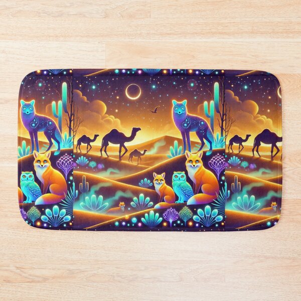 Item preview, The Glowing Desert Night: A Mystical Journey Through the Sands designed and sold by Meta2Physical.