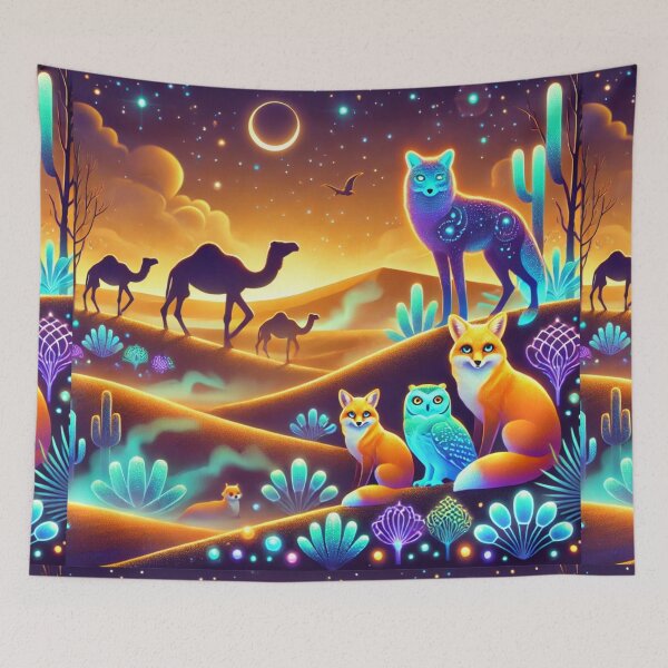 Item preview, The Glowing Desert Night: A Mystical Journey Through the Sands designed and sold by Meta2Physical.