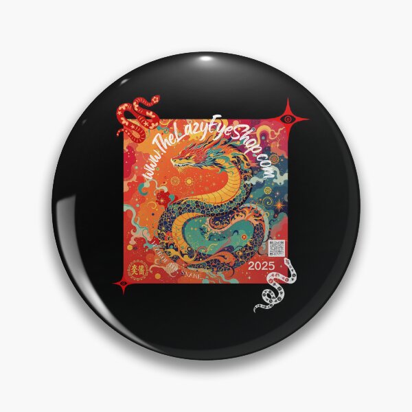 Item preview, NightCafe 2025 Year of The Snake Design designed and sold by THELAZYEYESHOP.