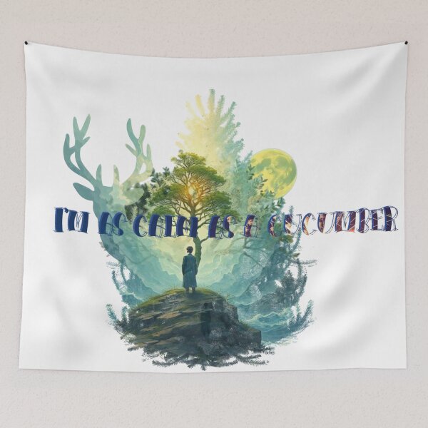 Item preview, A m as calm as a cucumber  designed and sold by B.P.Fashion.