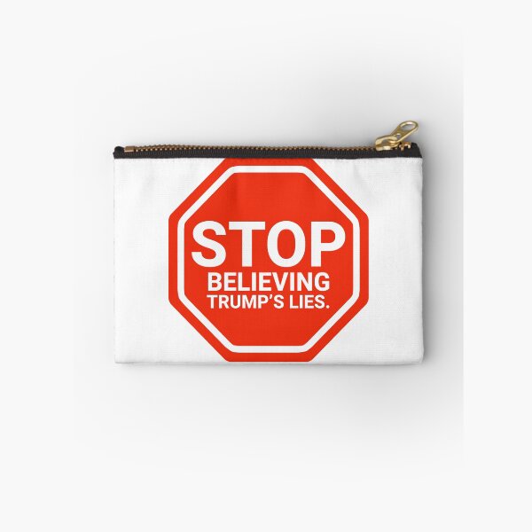Item preview, Stop believing Trump’s lies  designed and sold by Rachel the Artist .