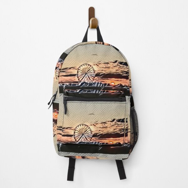 Item preview, Fairground Sunset In Pointillism designed and sold by Fearless-Fox.