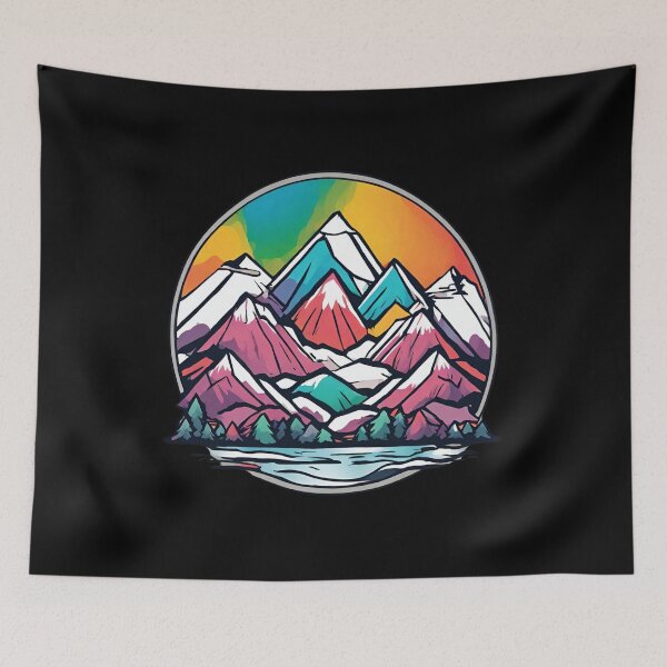 Item preview, Mountains designed and sold by magic gift.