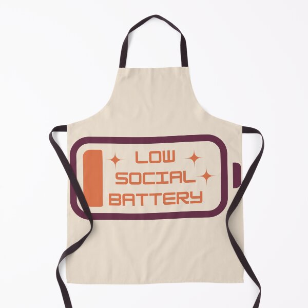 Item preview, Low Social Battery designed and sold by BookInhaler.