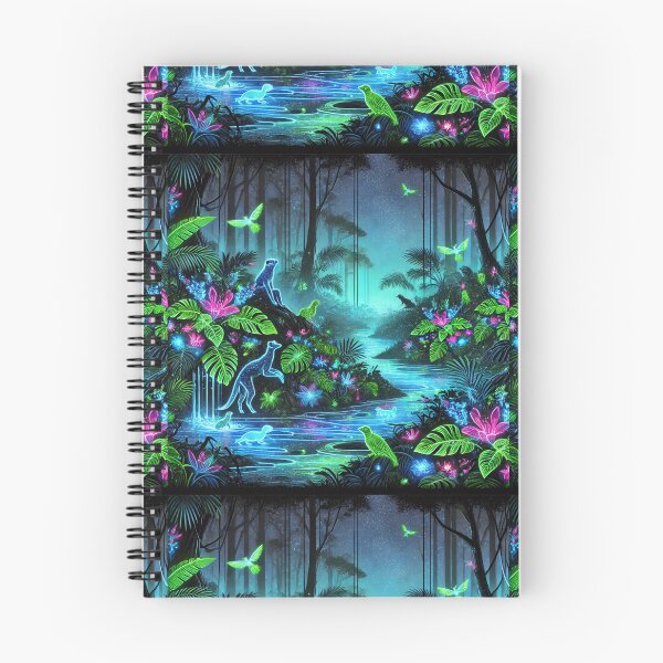 Item preview, The Glowing Jungle: A Night in the Bioluminescent Forest designed and sold by Meta2Physical.