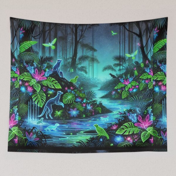Item preview, The Glowing Jungle: A Night in the Bioluminescent Forest designed and sold by Meta2Physical.