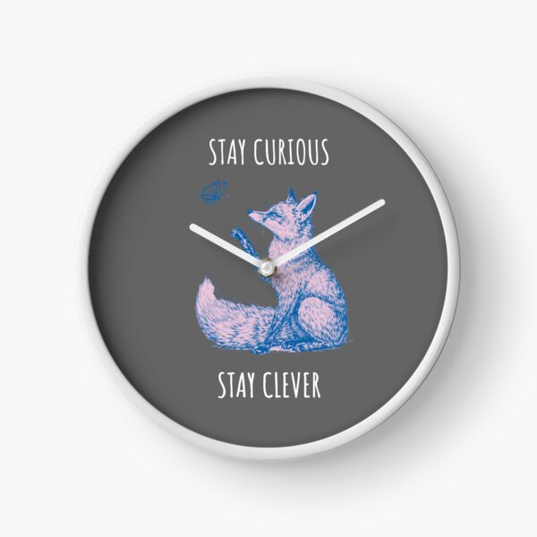 Item preview, Stay Curious Stay Clever - Fox Animales designed and sold by Wildom.