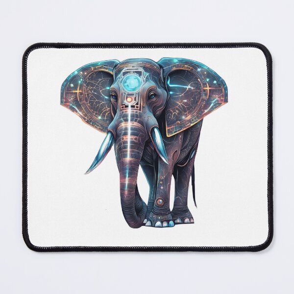 Item preview, The Elephant is Cybernetic, Mechanical, Steampunk. designed and sold by Ant Category.