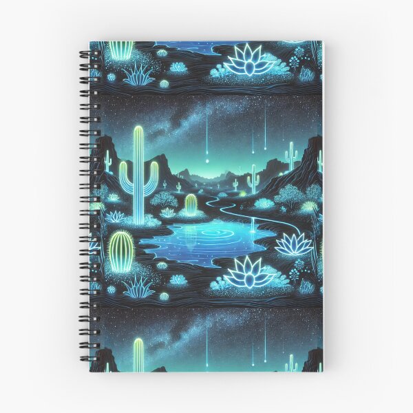 Item preview, The Neon Desert: A Cosmic Oasis Under the Stars designed and sold by Meta2Physical.