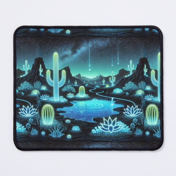 Item preview, The Neon Desert: A Cosmic Oasis Under the Stars designed and sold by Meta2Physical.