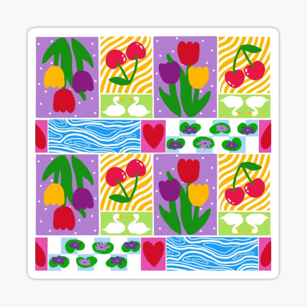 Spring flowers Sticker