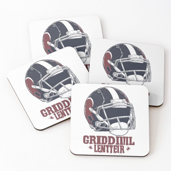 Item preview, Vintage Gridiron Football Helmet Design designed and sold by PixelMuse2024.