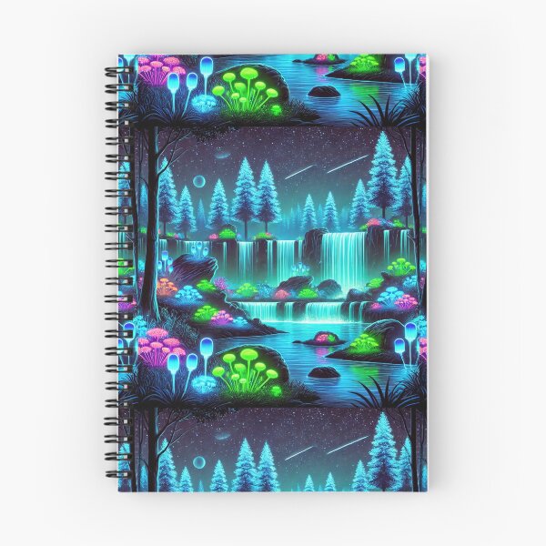 Item preview, The Luminous Waterfall: A Dreamscape Under the Stars designed and sold by Meta2Physical.