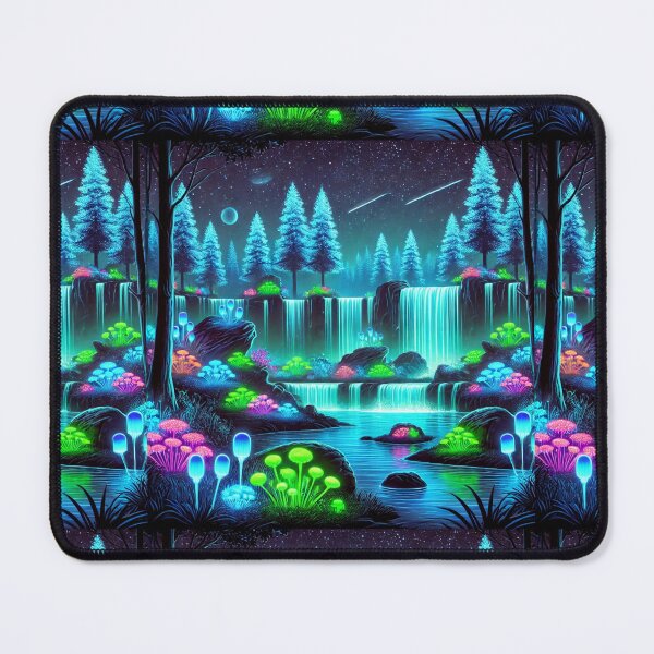 Item preview, The Luminous Waterfall: A Dreamscape Under the Stars designed and sold by Meta2Physical.