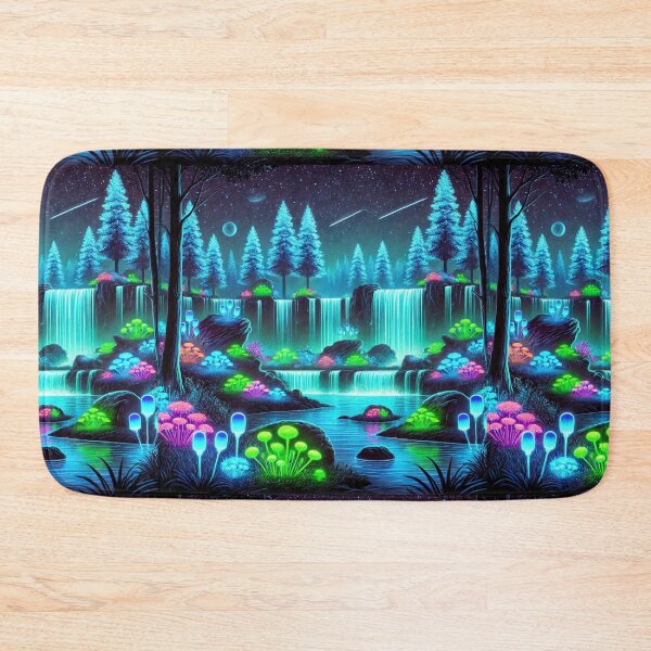 Item preview, The Luminous Waterfall: A Dreamscape Under the Stars designed and sold by Meta2Physical.