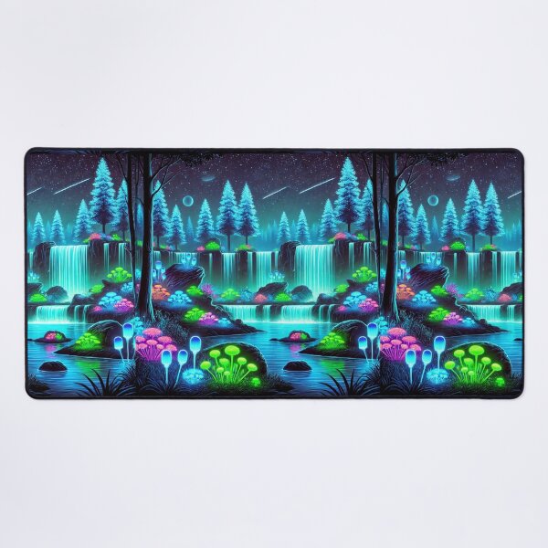 Item preview, The Luminous Waterfall: A Dreamscape Under the Stars designed and sold by Meta2Physical.