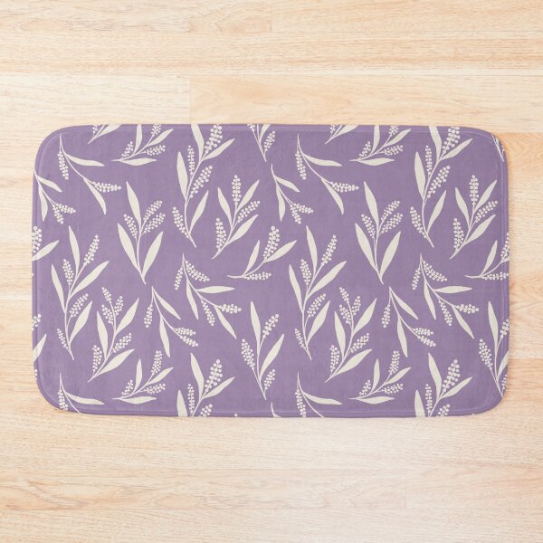 Item preview, Wattle flowers delicate minimalist blooms - Lilac designed and sold by Illustrated by Nat.