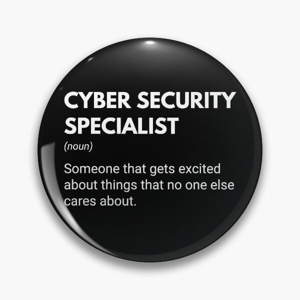 Item preview, Cyber Security Specialist Funny Computer Nerd Saying designed and sold by CuteLovelyDesigns.